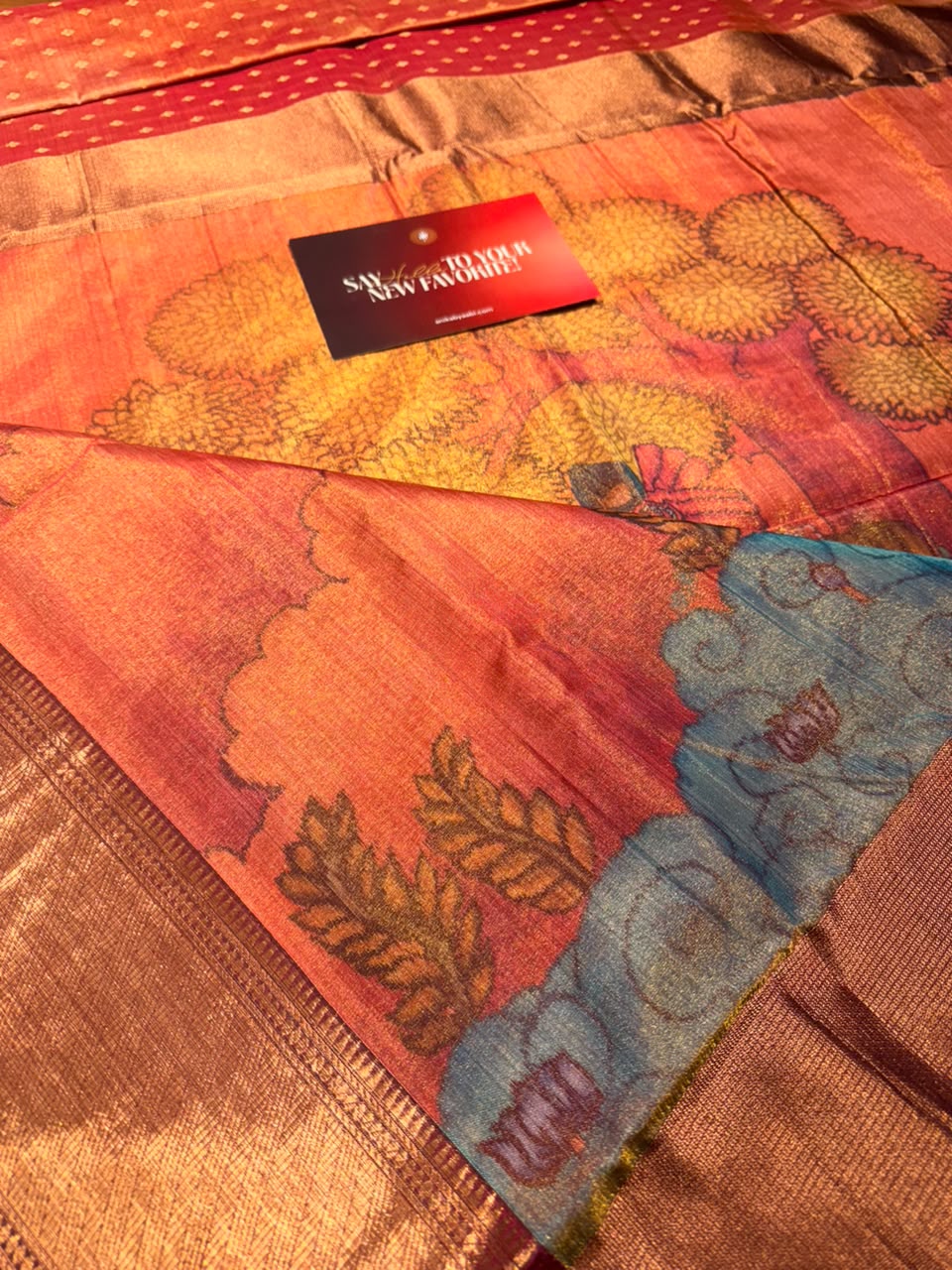 Swayamwaram Vrindavan Bridal Kanchi Semi Silk Saree-24