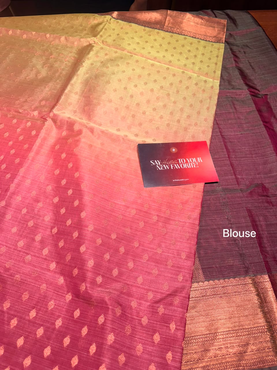Swayamwaram Vrindavan Bridal Kanchi Semi Silk Saree-26
