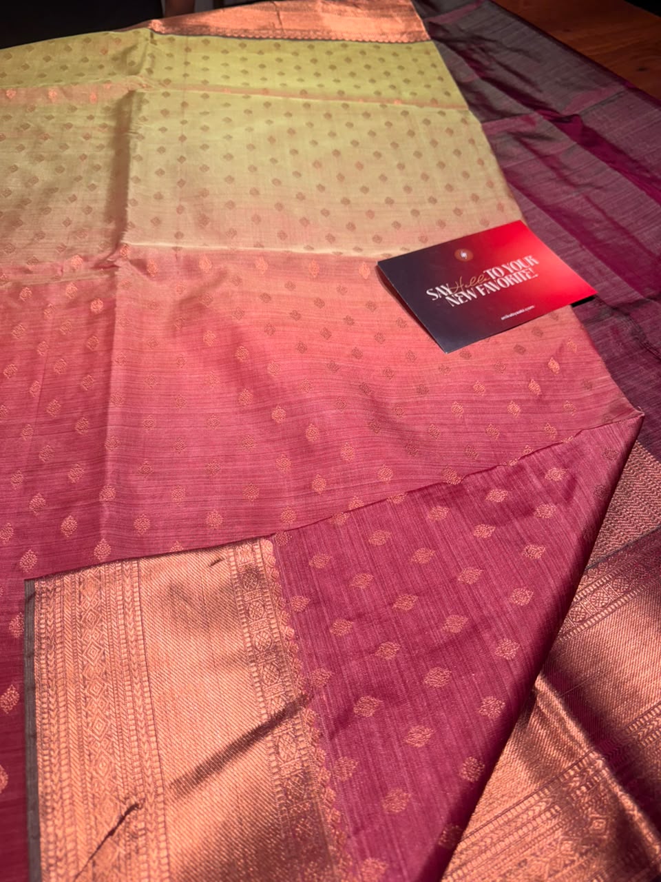 Swayamwaram Vrindavan Bridal Kanchi Semi Silk Saree-26