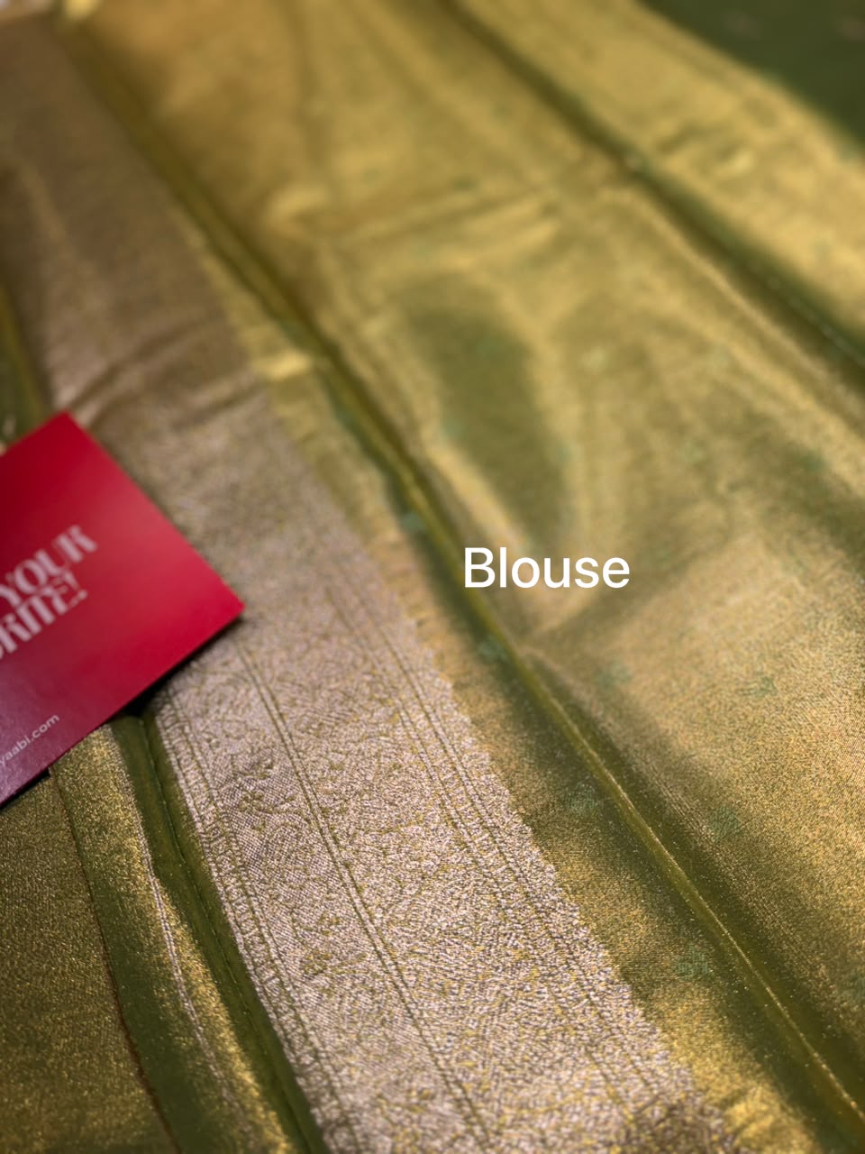 Anika’s  Semi Silk Saree-Green