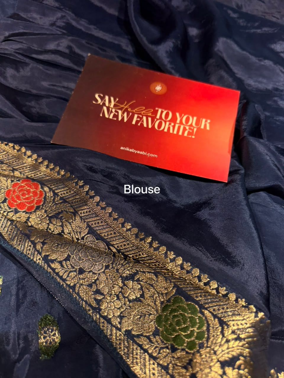 Anika's Chinon Silk Saree-01