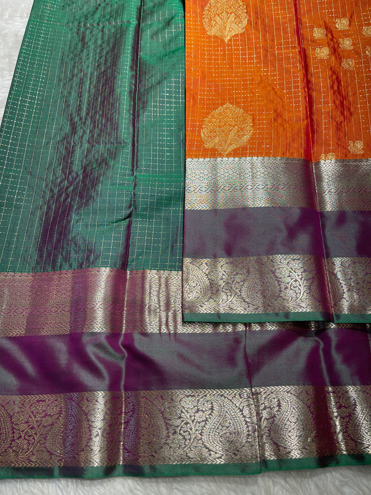 Swayamwaram Bridal Kanchi Semi Silk Saree-51