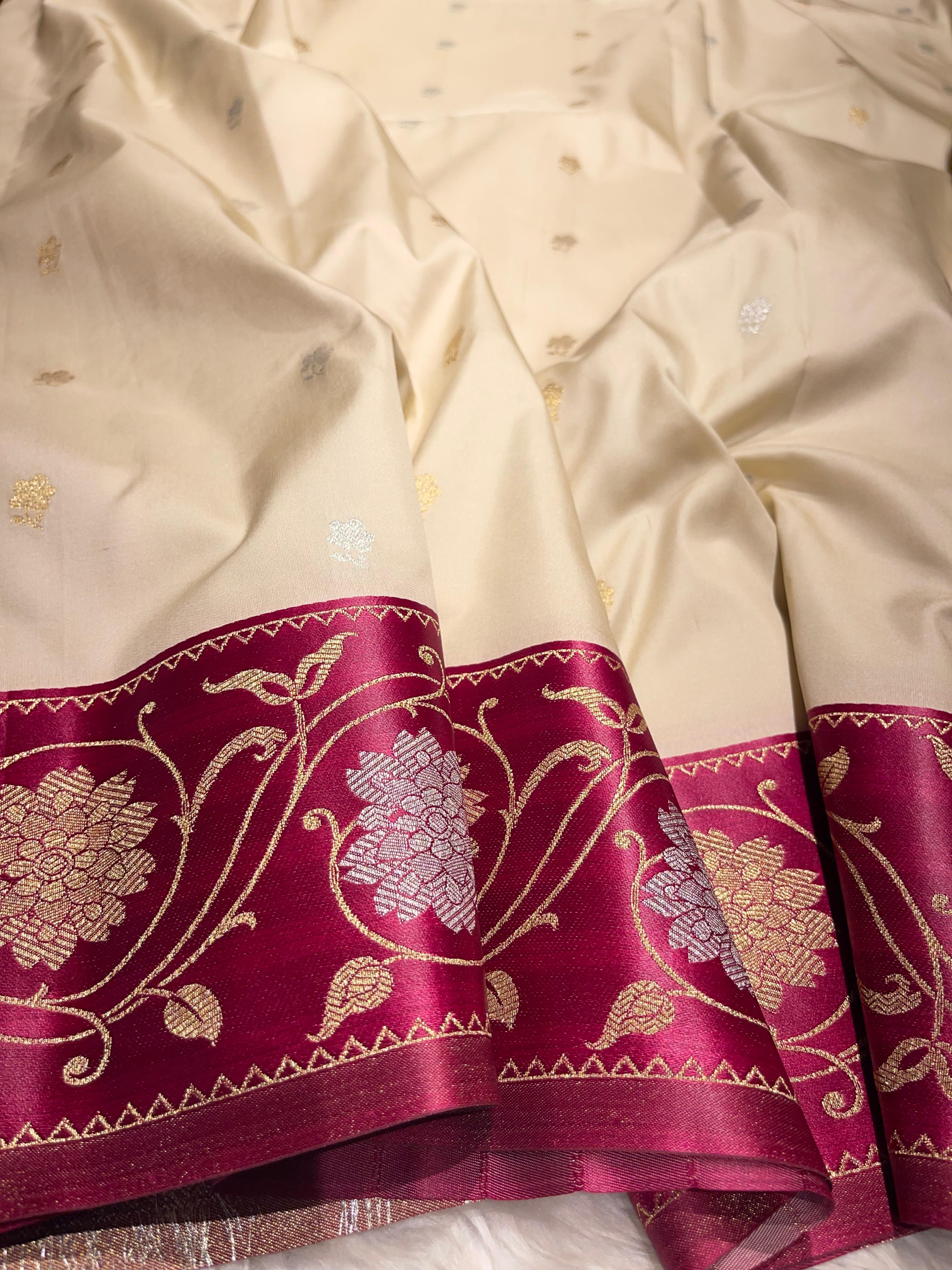 Anika's Banarasi soft silk saree-06