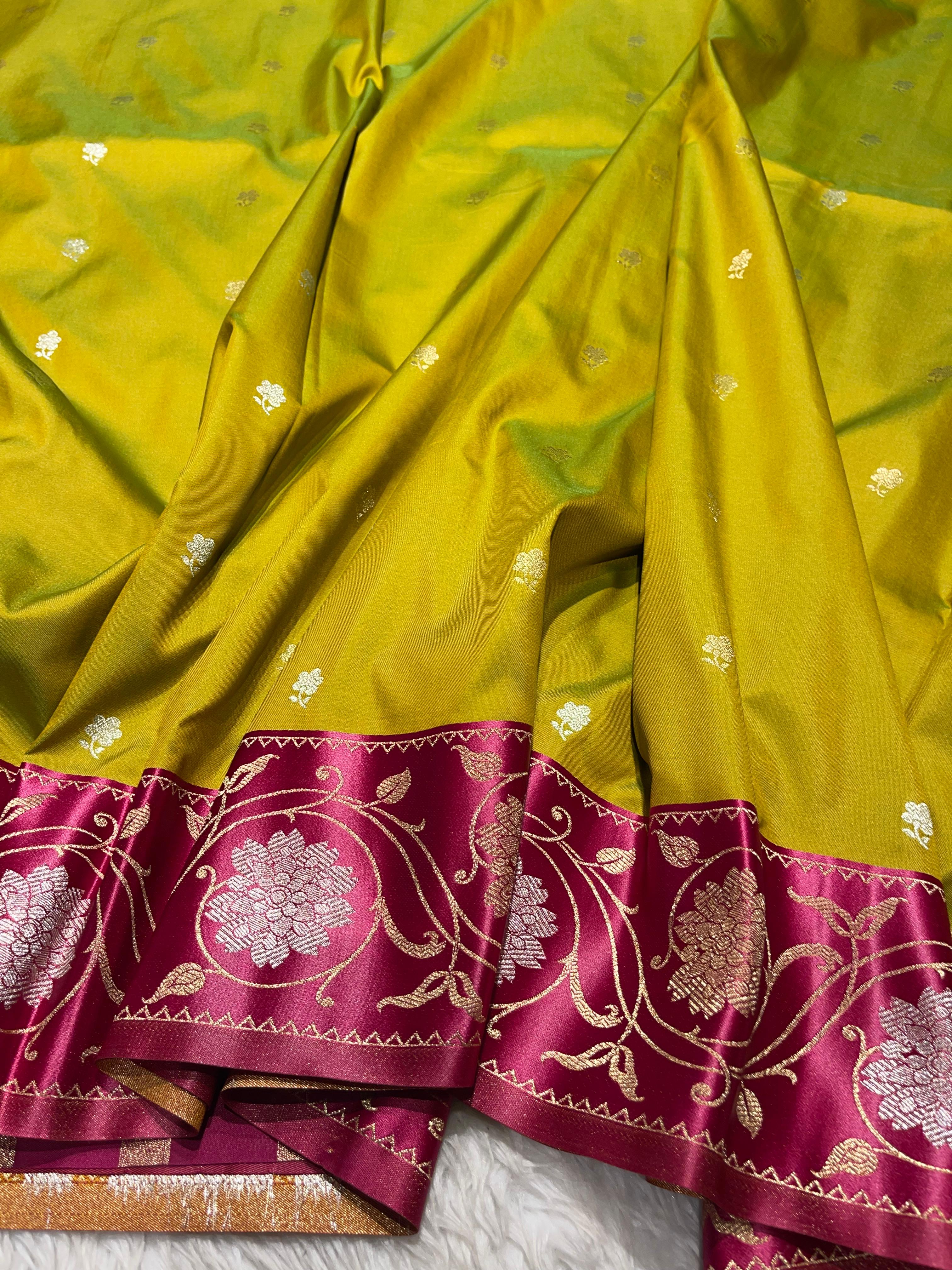 Anika's Banarasi soft silk saree-07