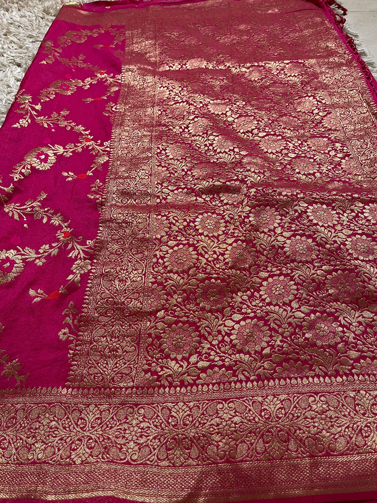 KASI - RANI PINK SAREE