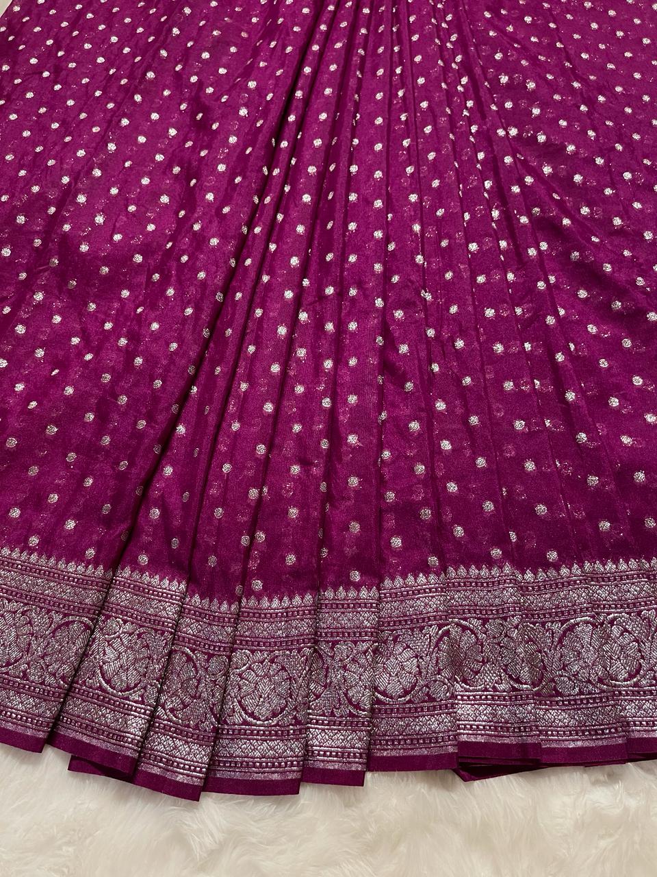 ROOP-MAGENTA SAREE