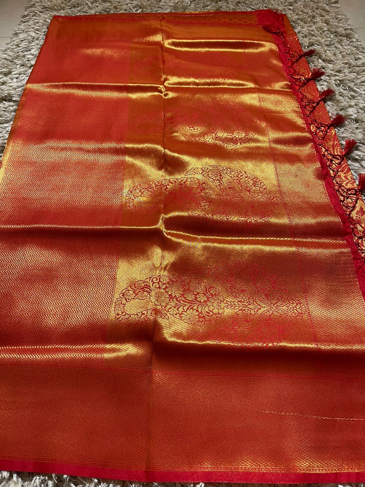 REYA - MIRCHI RED SAREE
