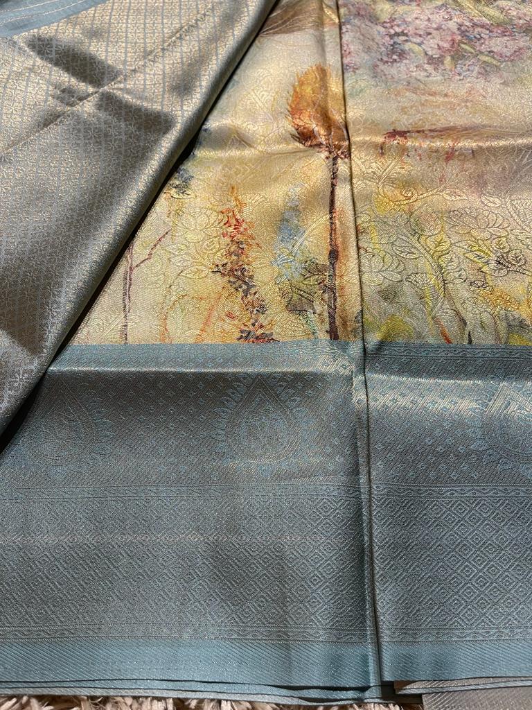 OCTANE-PASTEL BLUE SAREE
