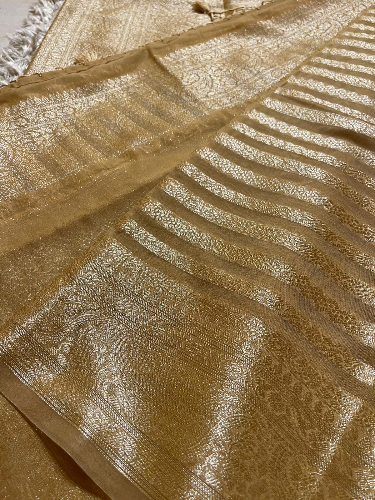 PASTEL GOLD SAREE