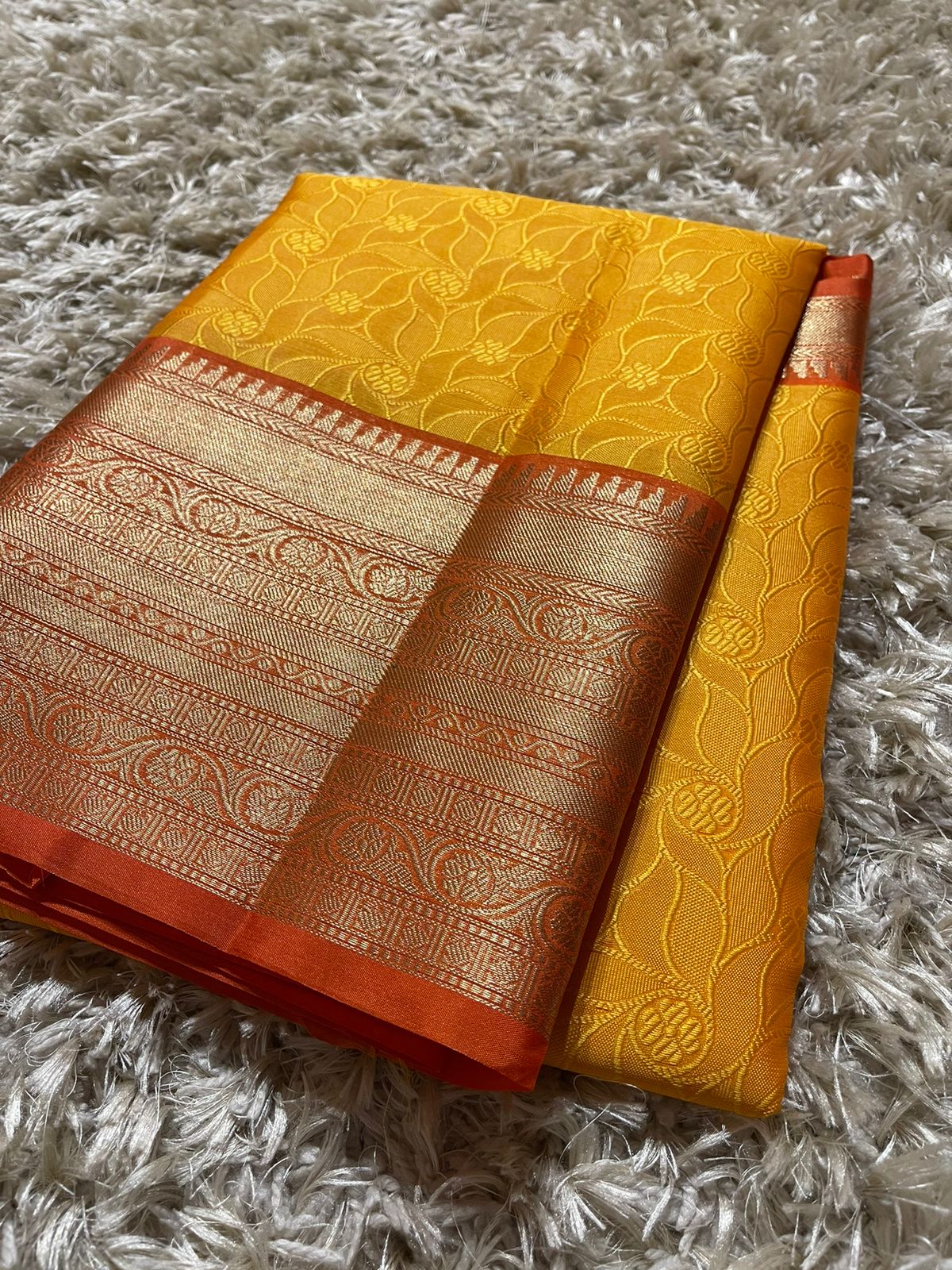 KORA - YELLOW SAREE