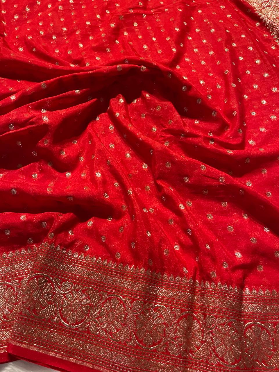 ROOP-RED SAREE