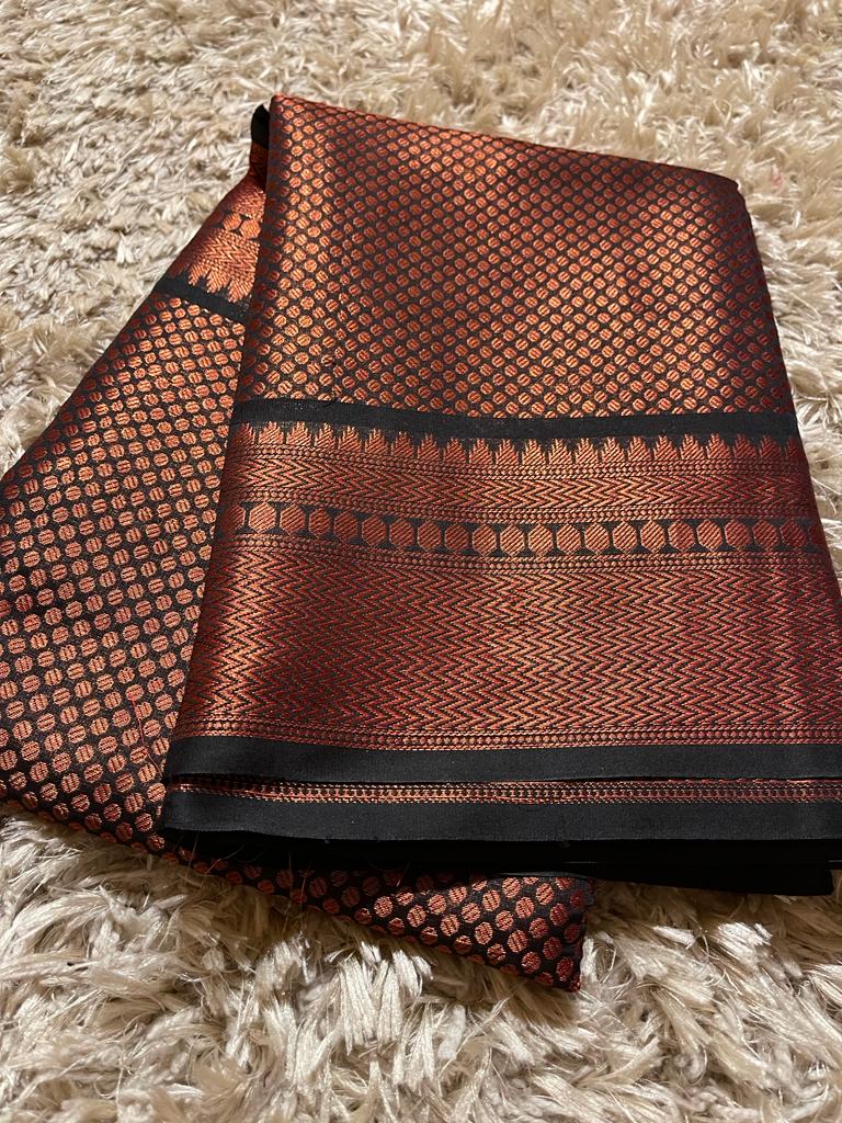 KORA - BLACK SAREE