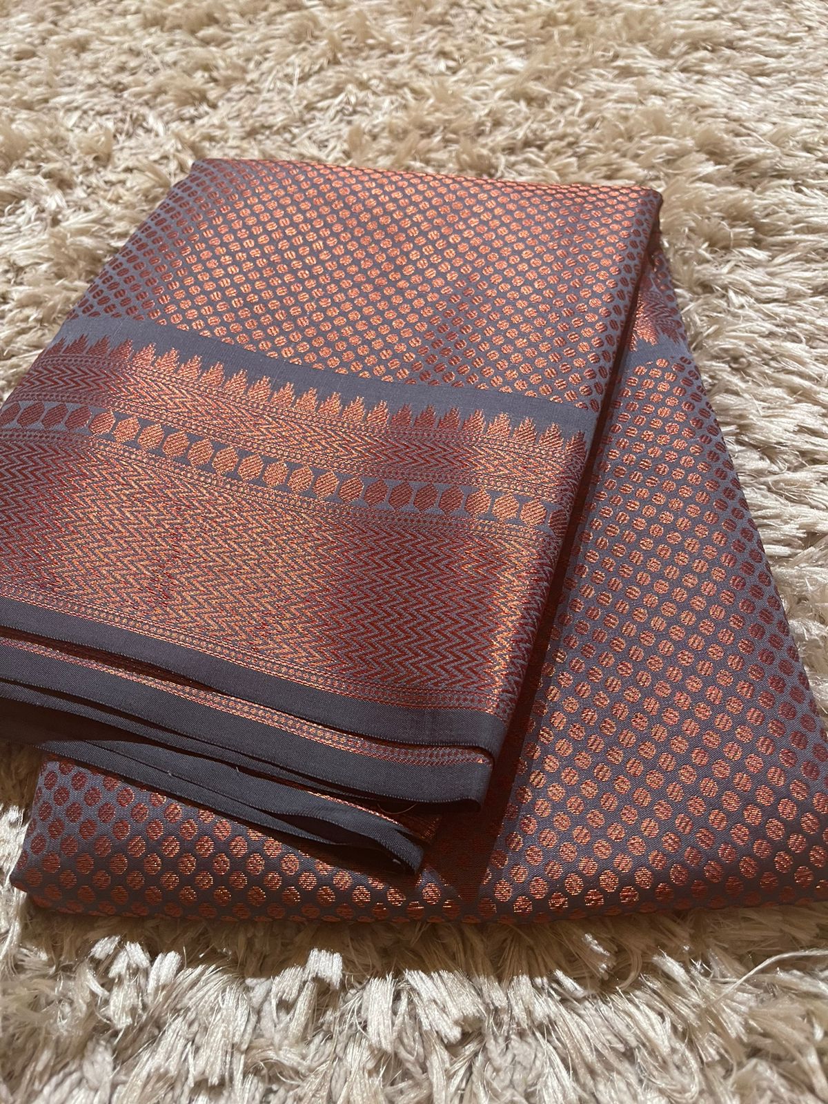 KORA - GREY SAREE