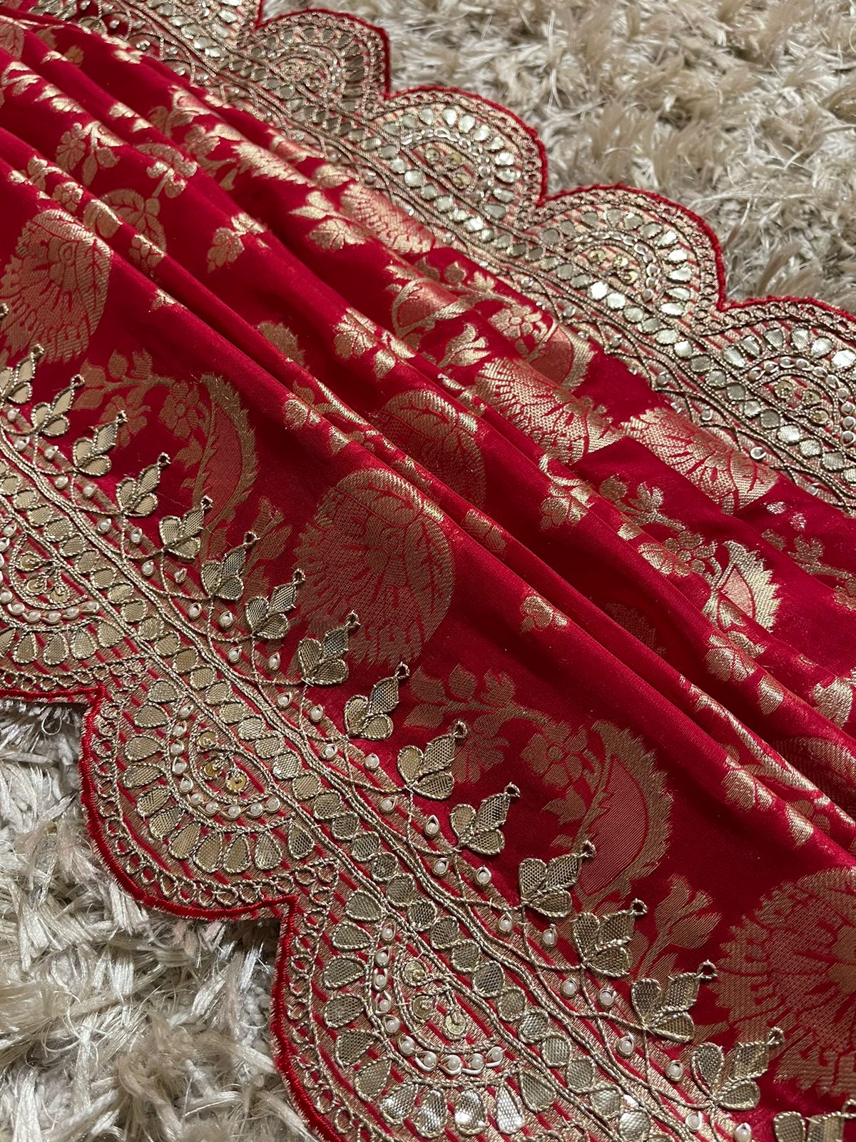ANIKA BRIDAL EDIT - RED SAREE