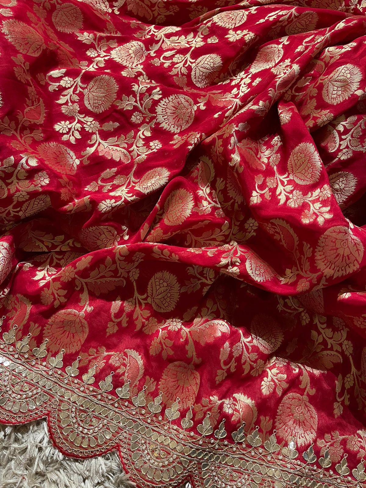 ANIKA BRIDAL EDIT - RED SAREE