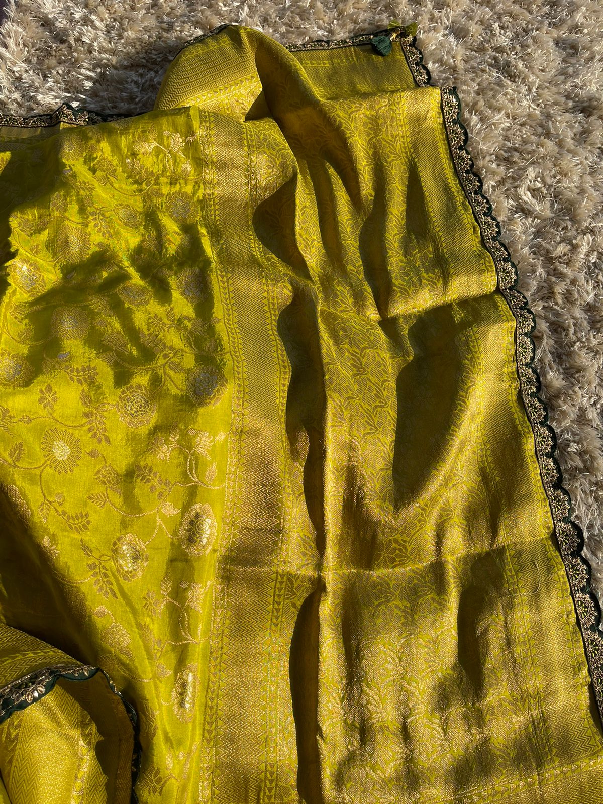 SUHA- GREEN SAREE