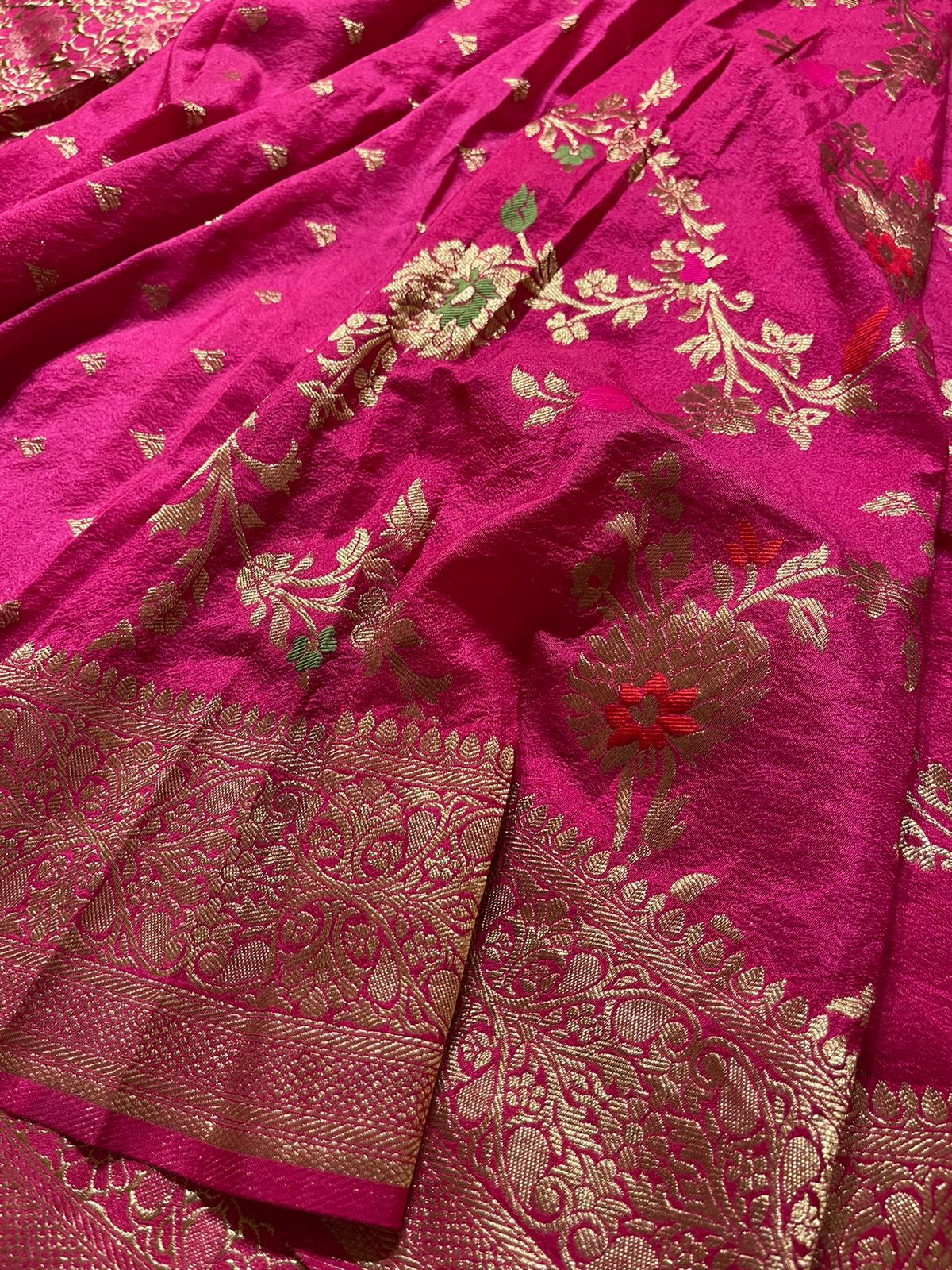 KASI - RANI PINK SAREE