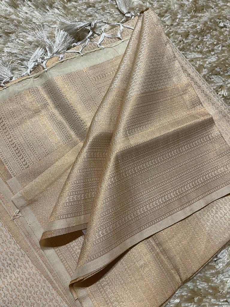 ROYAL AFFAIR- HALF WHITE SAREE