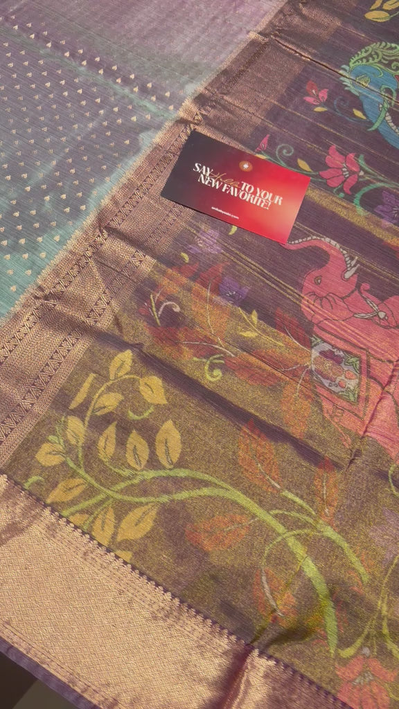 Swayamwaram Bridal Kanchi Semi Silk Saree-25