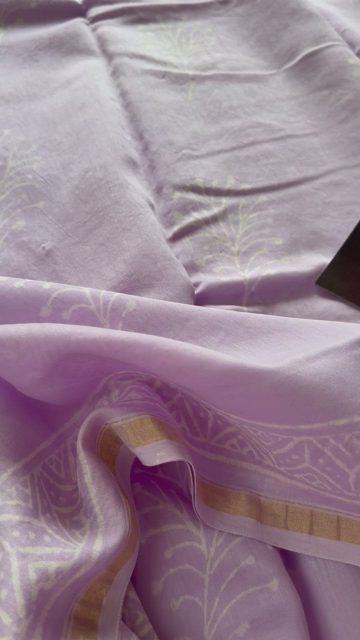 Pure Chanderi Silk Cotton Saree – 
Product Code- CSC-405