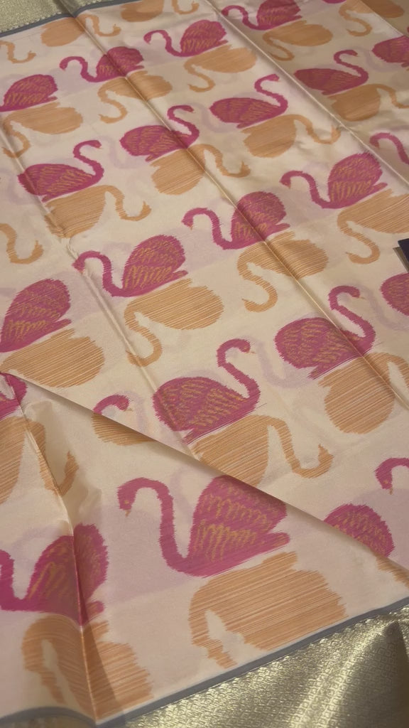 Swayamwaram Bridal Kanchi Semi Silk Saree-11