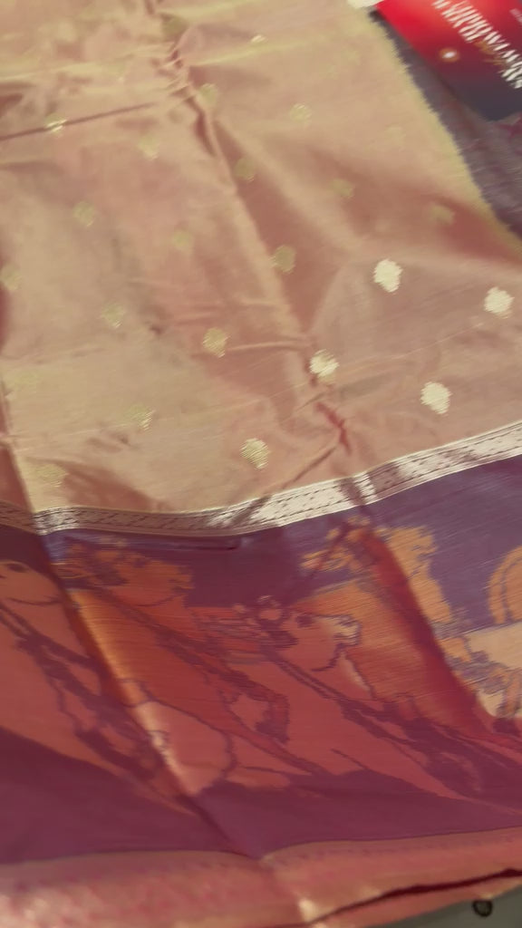 Swayamwaram Bridal Kanchi Semi Silk Saree-20