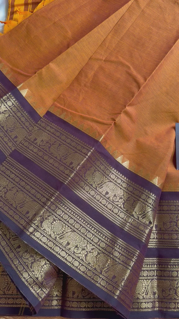 Kanchi Cotton Saree – KCS01