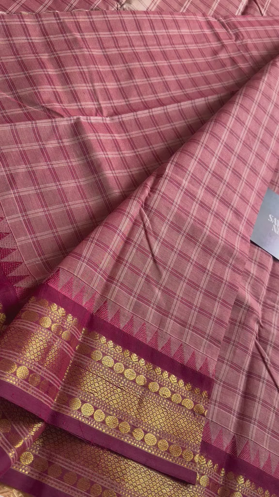 Kanchi Cotton Saree – KCS04