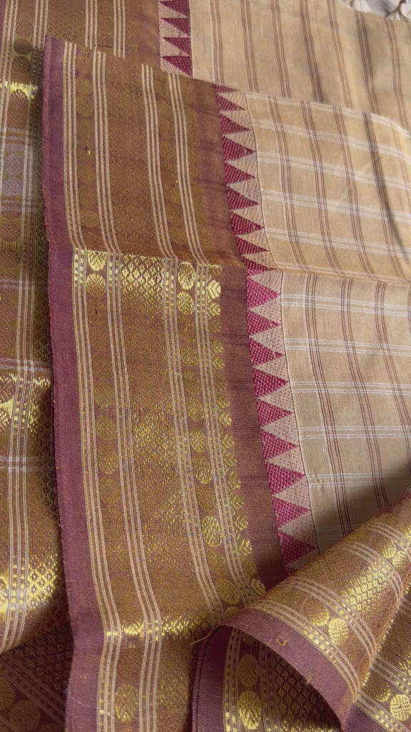 Kanchi Cotton Saree – KCS02