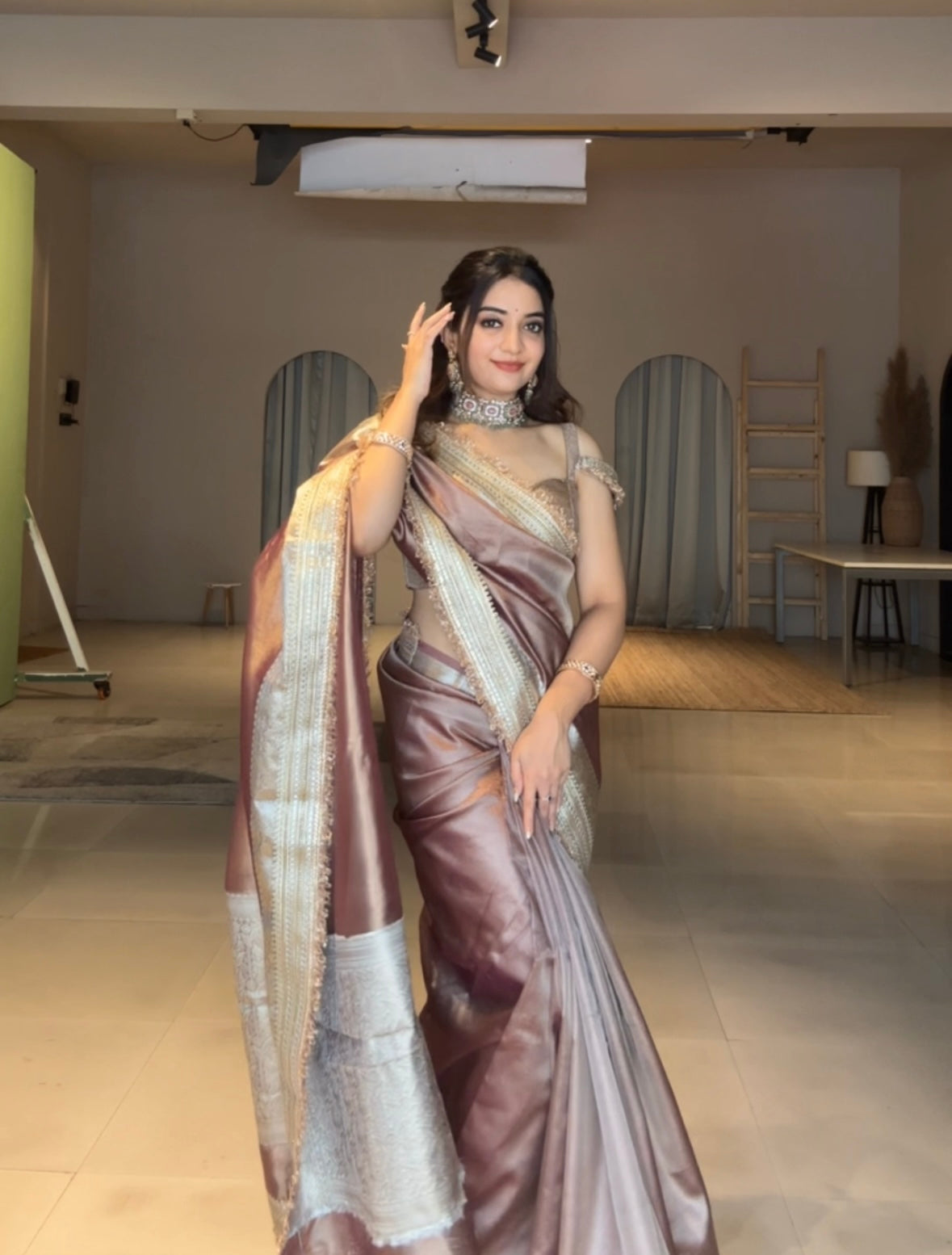 TISSUE LUXE-BRONZED GLOW SAREE
