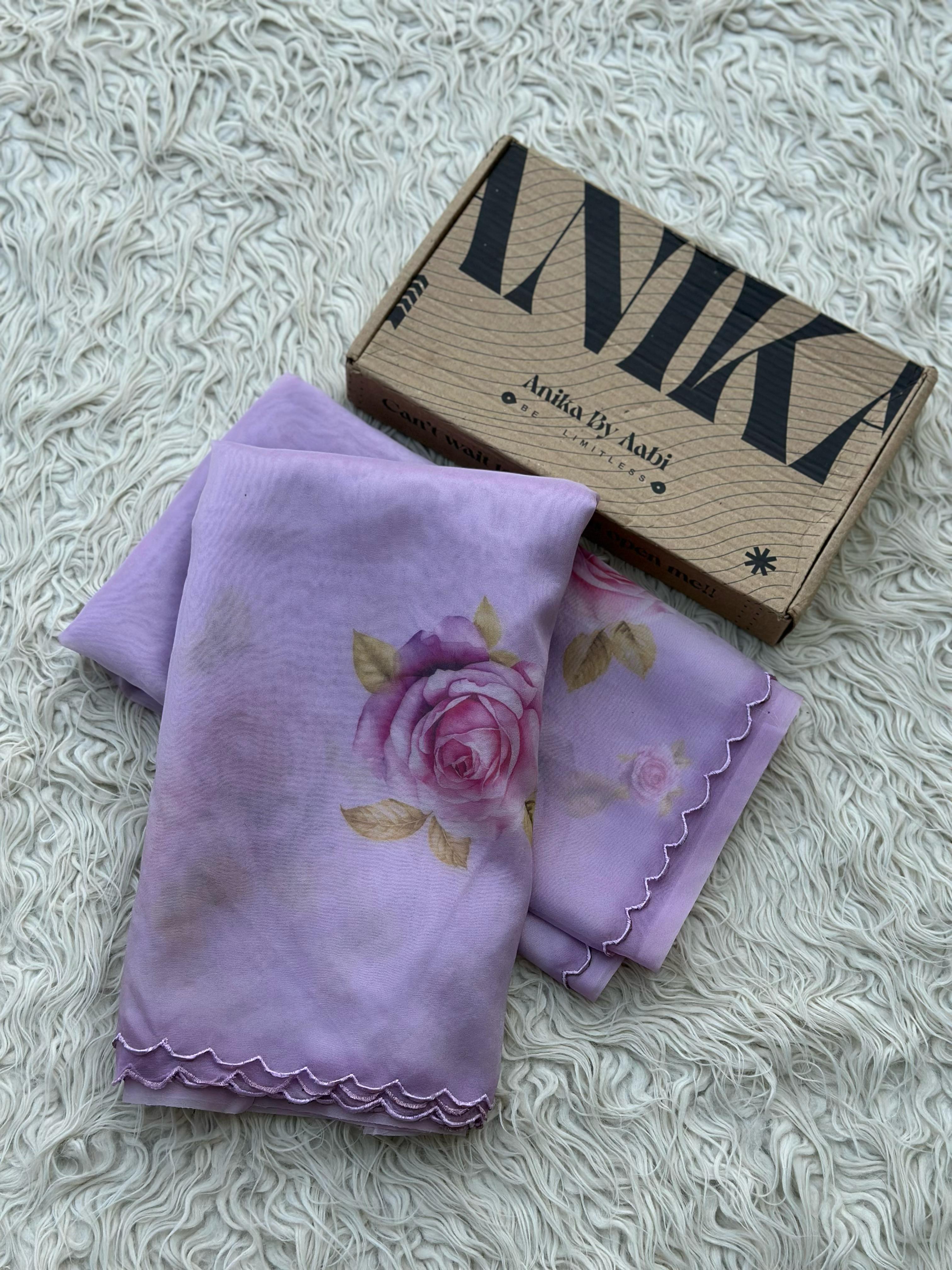 SITARA -LAVENDER SAREE