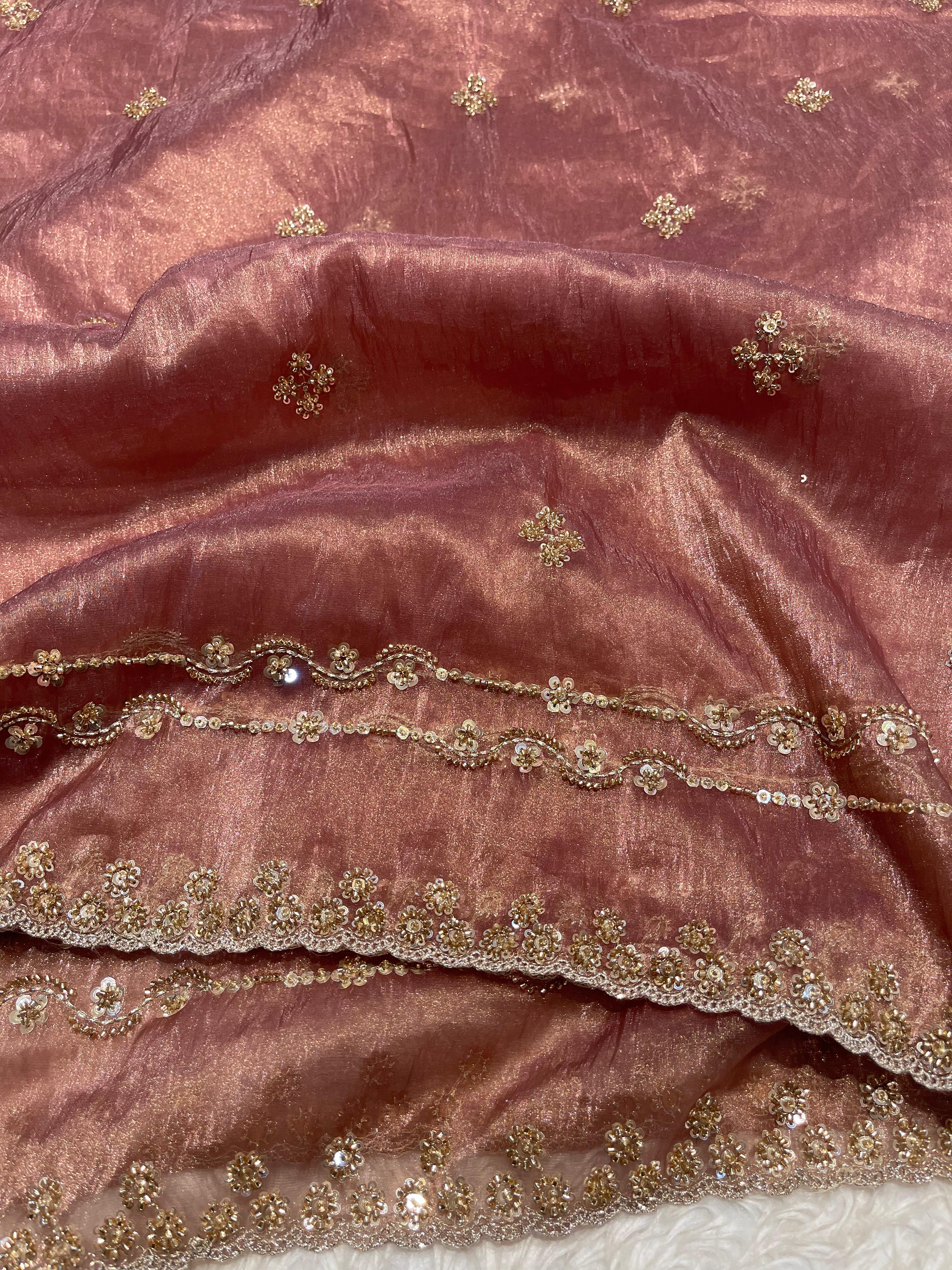 House of Anika Luxe - The Cocktail Edit saree AA09