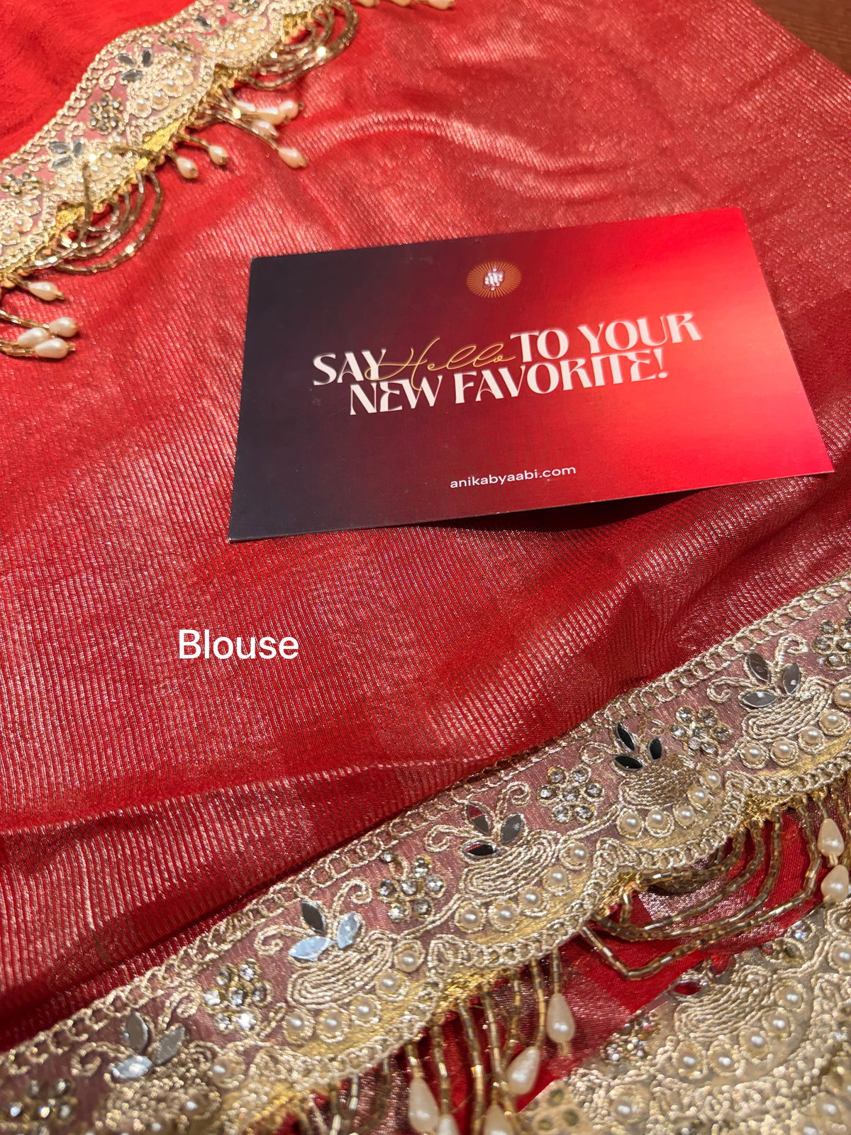 Banarasi Tissue silk saree Festive Edit - Red