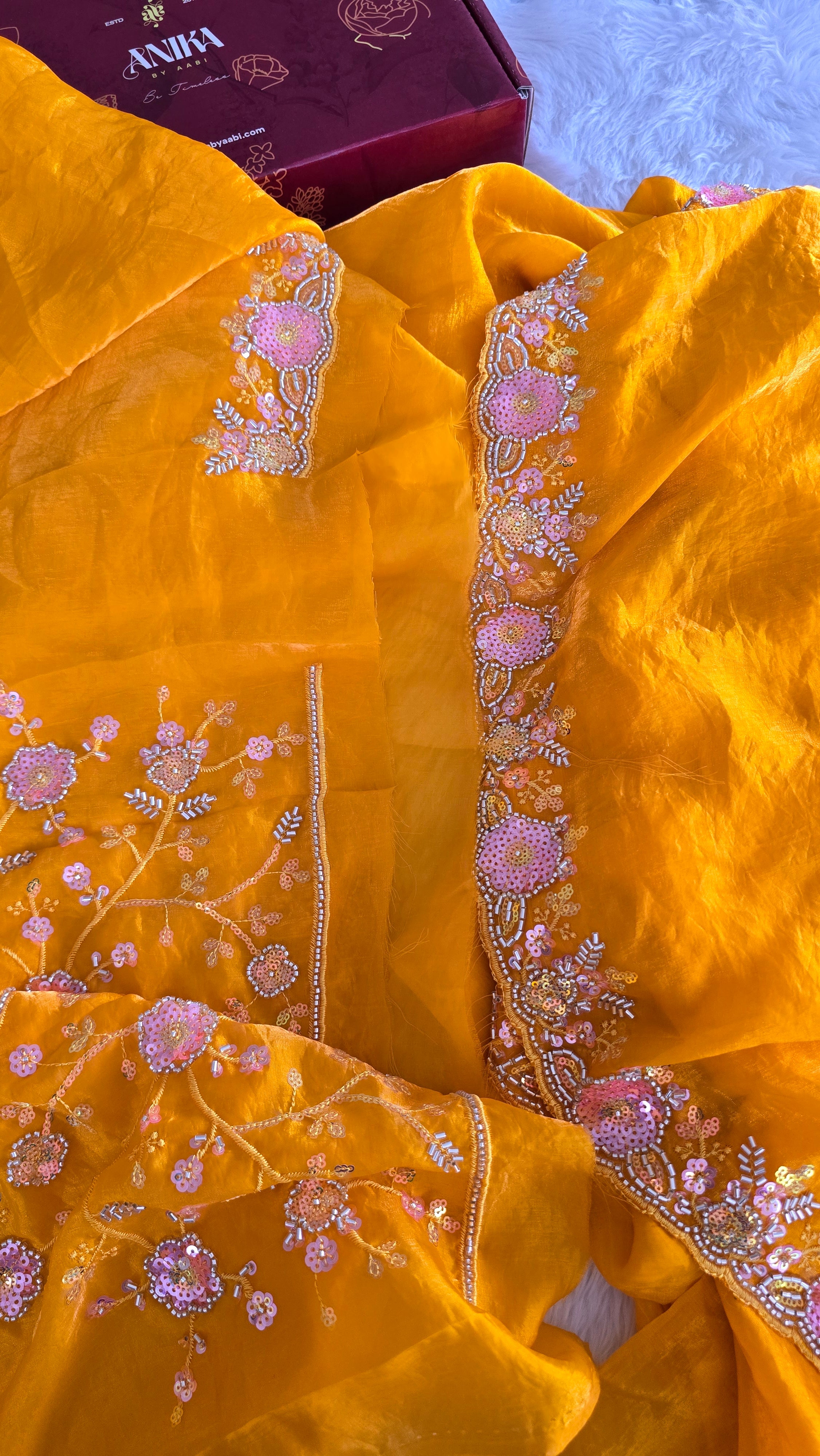 RADHIYA-MANJAL SAREE