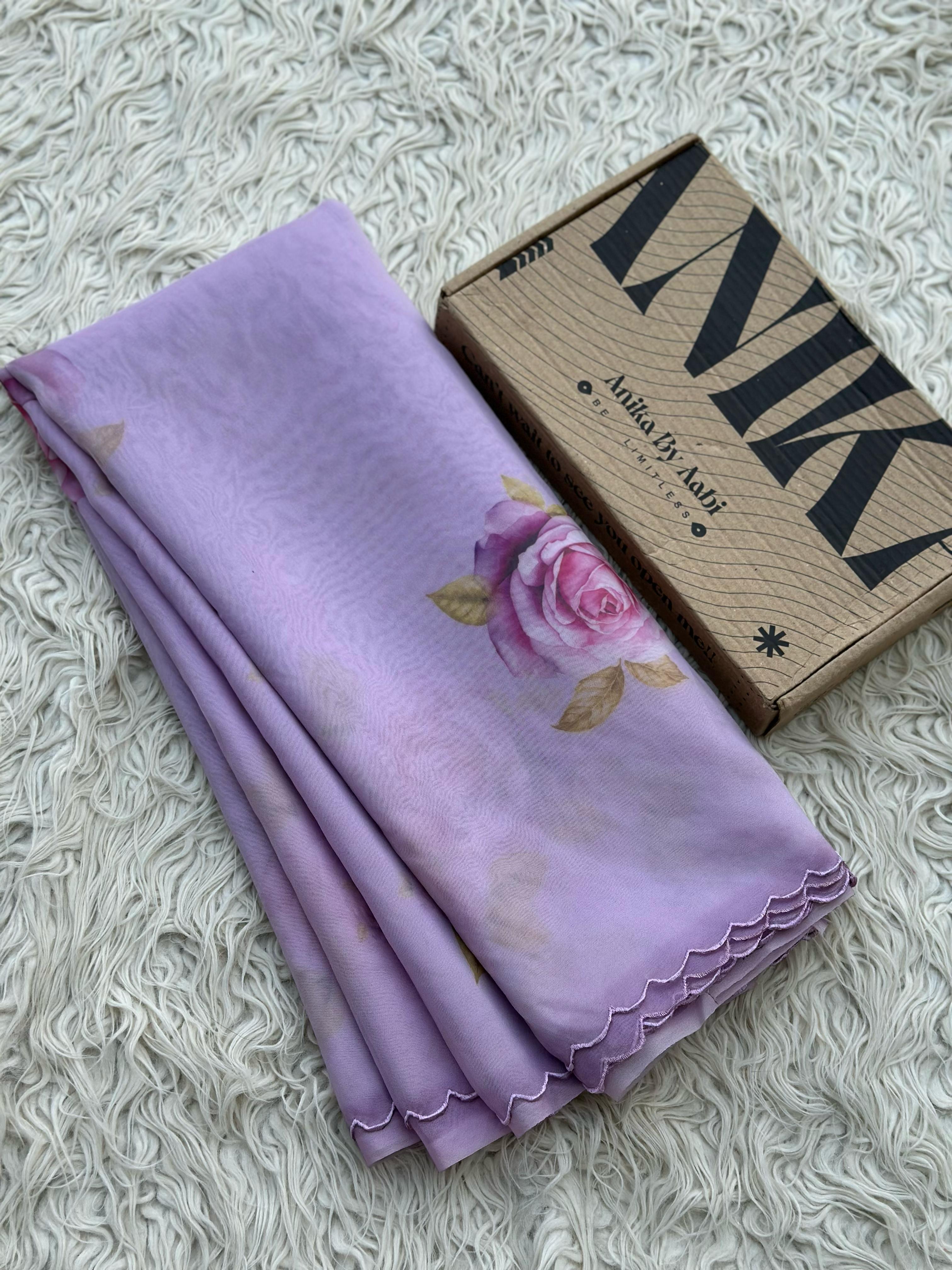 SITARA -LAVENDER SAREE