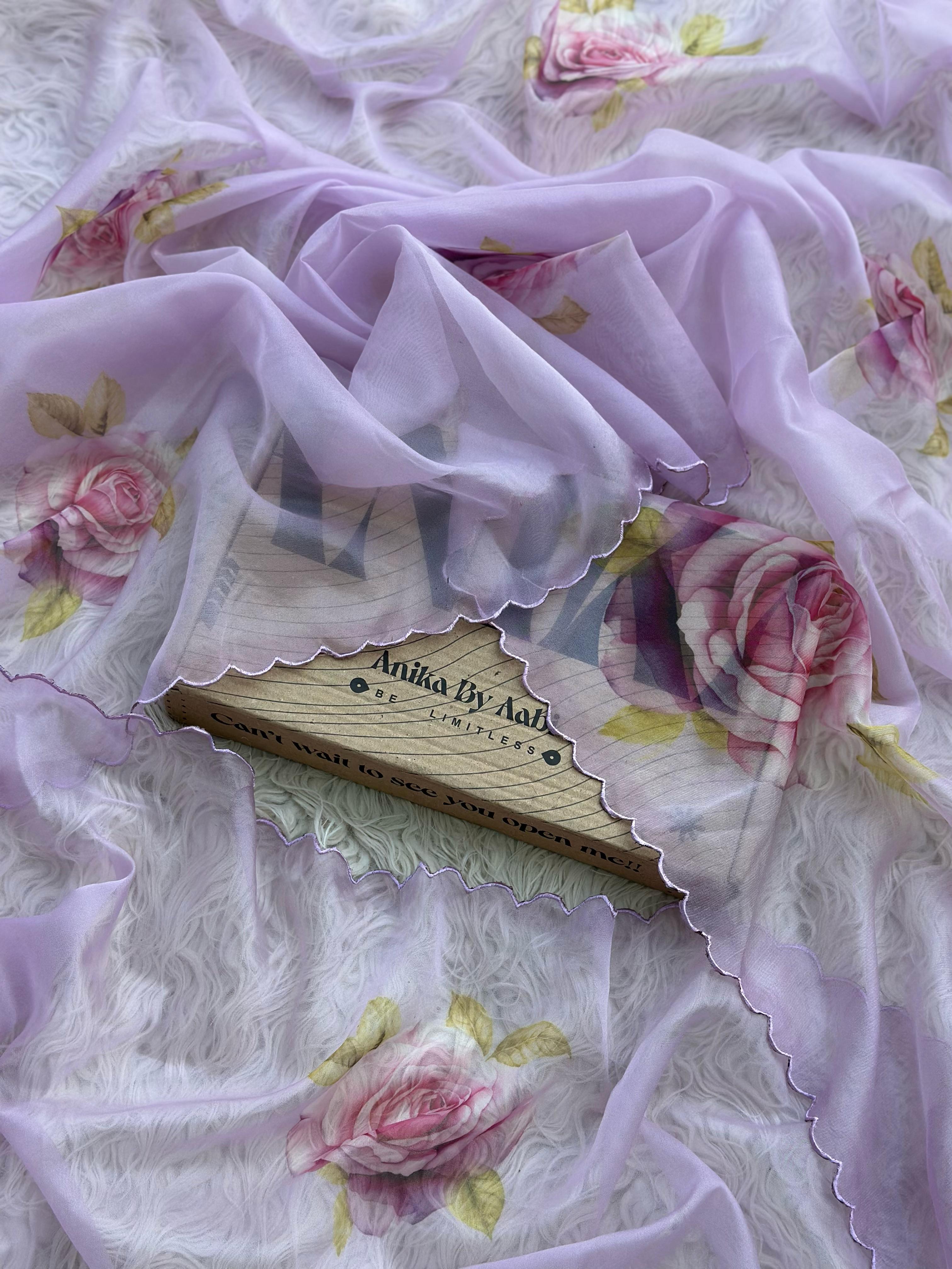 SITARA -LAVENDER SAREE