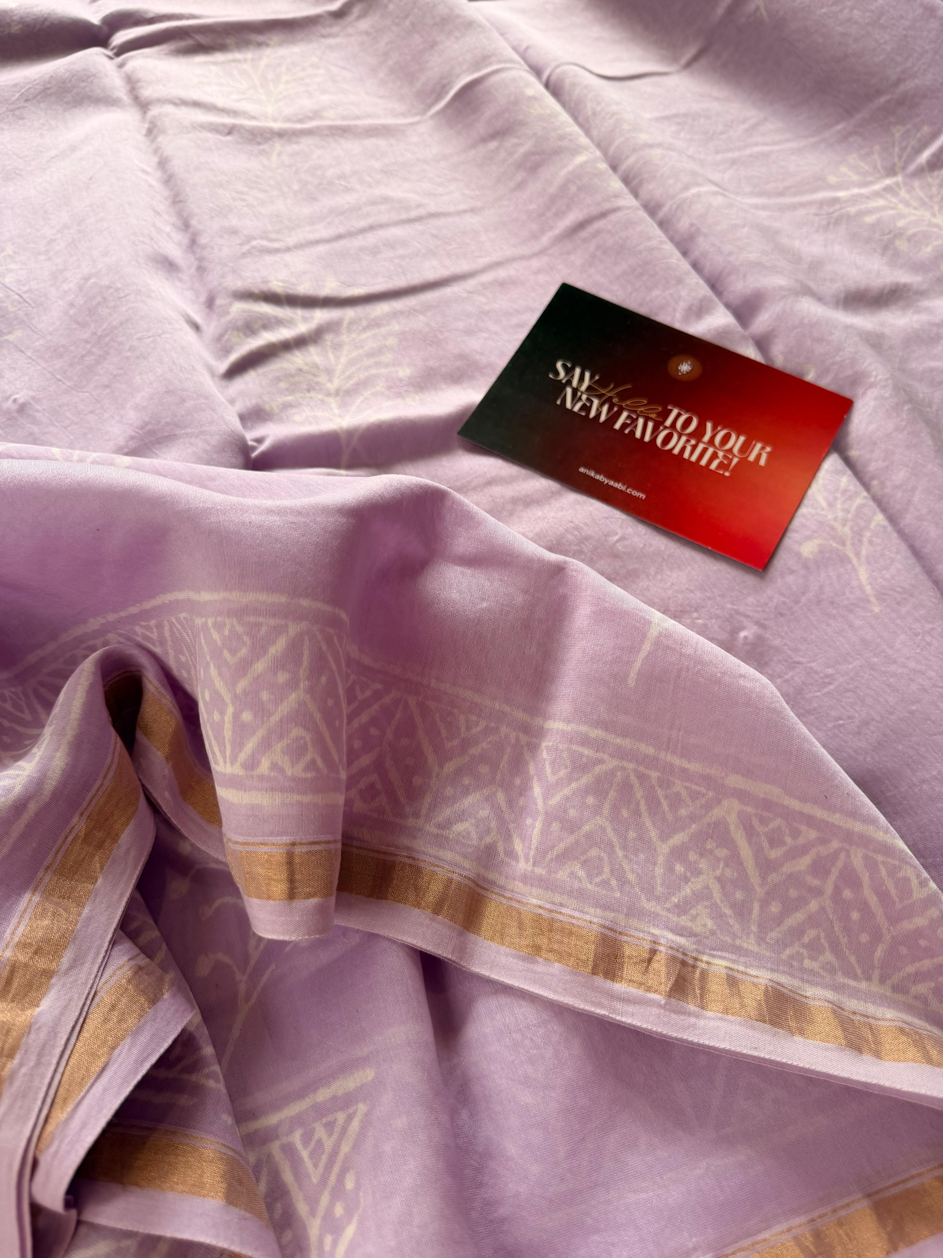 Pure Chanderi Silk Cotton Saree – 
Product Code- CSC-405
