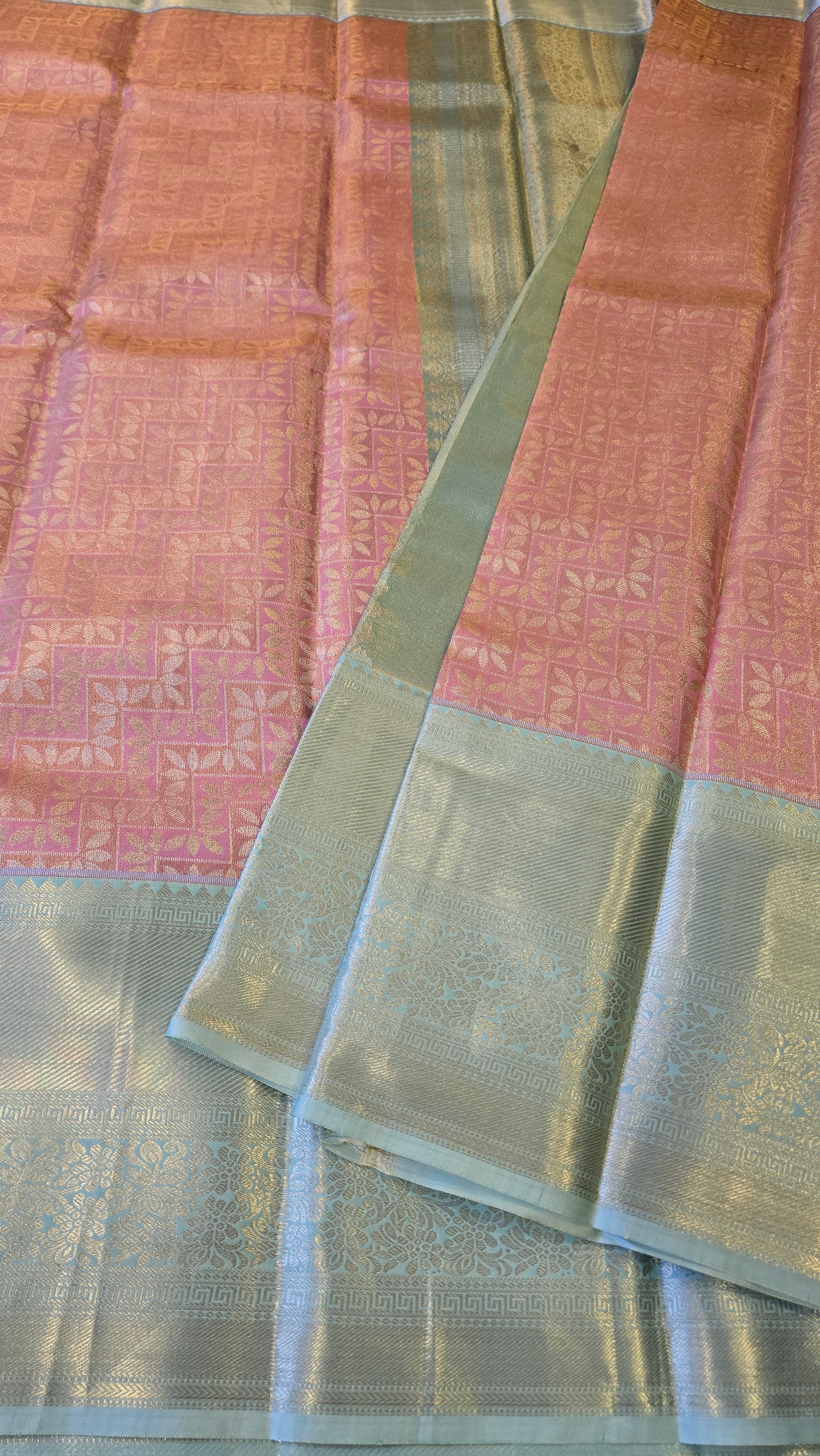 SWAYAMVARAM- EXCLUSIVE CONTRAST PINK AND SKY BLUE BRIDAL EDIT