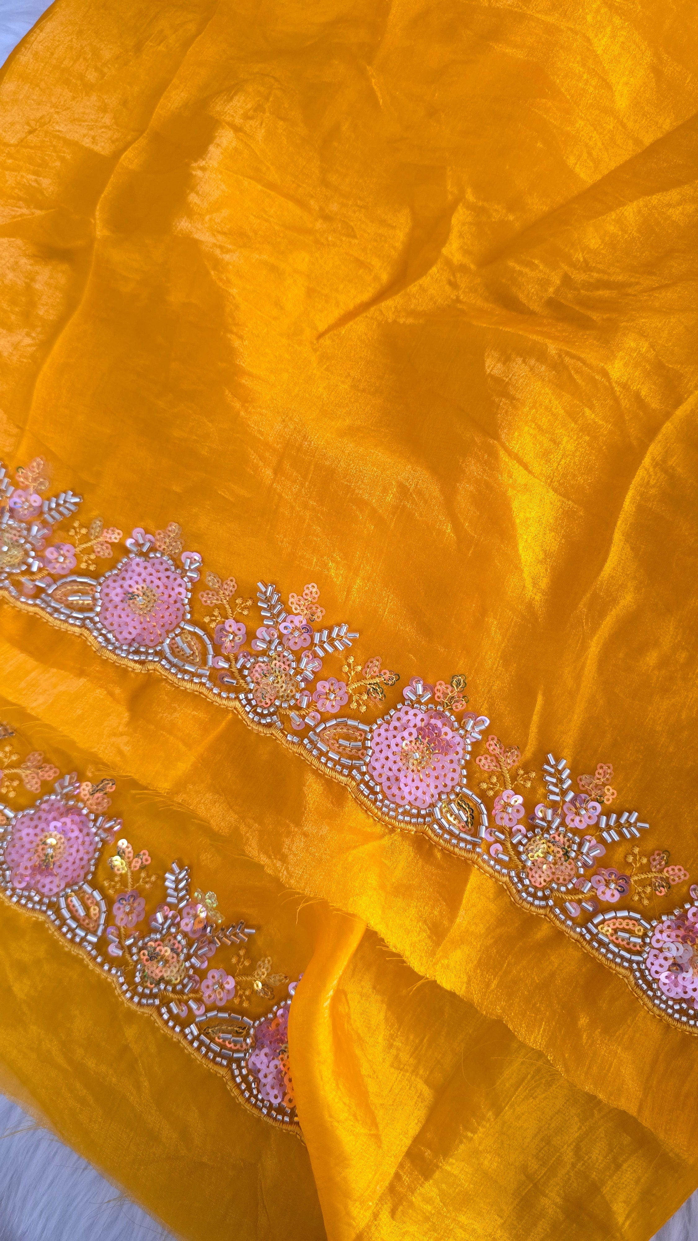 RADHIYA-MANJAL SAREE