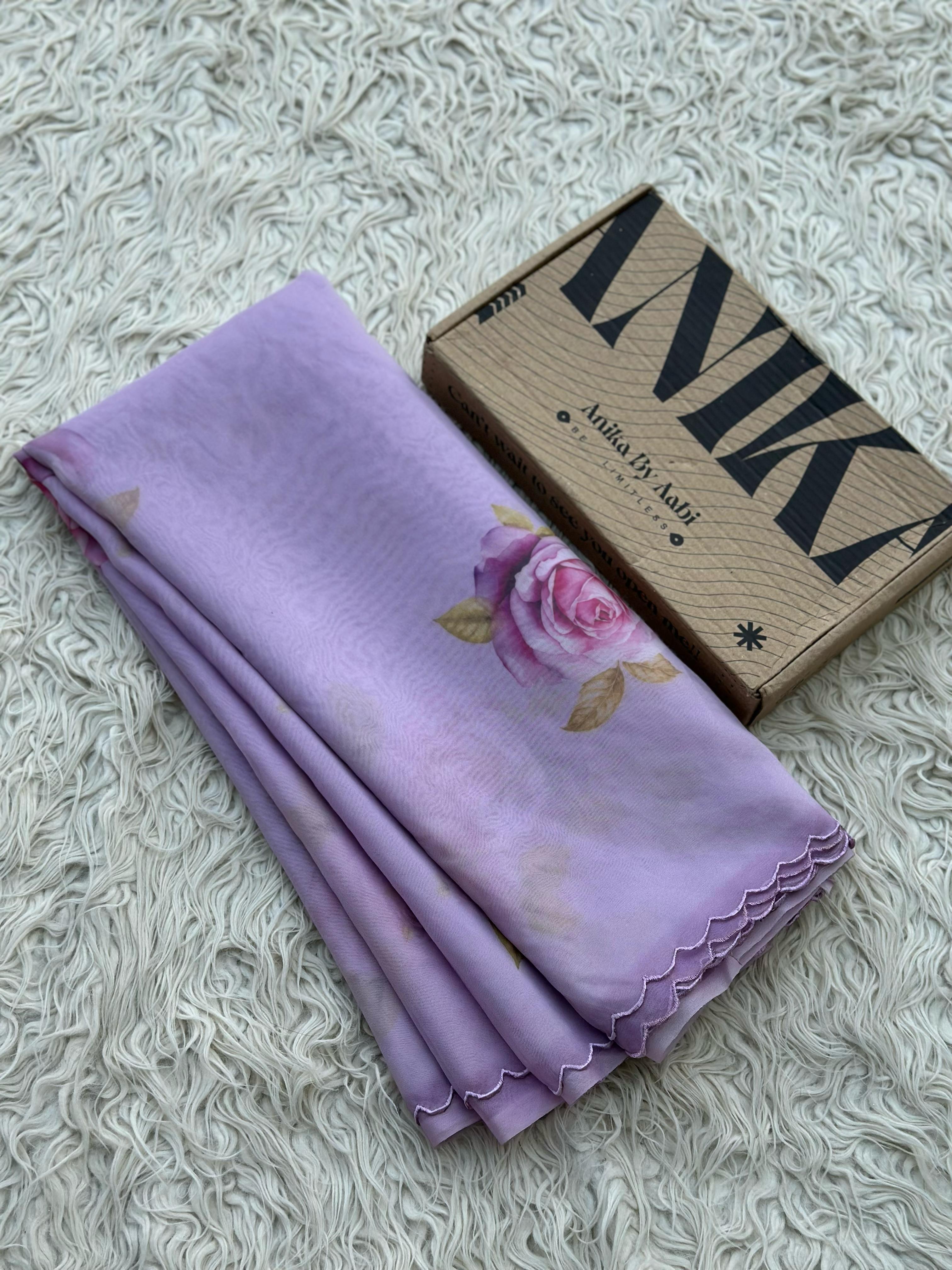 SITARA -LAVENDER SAREE