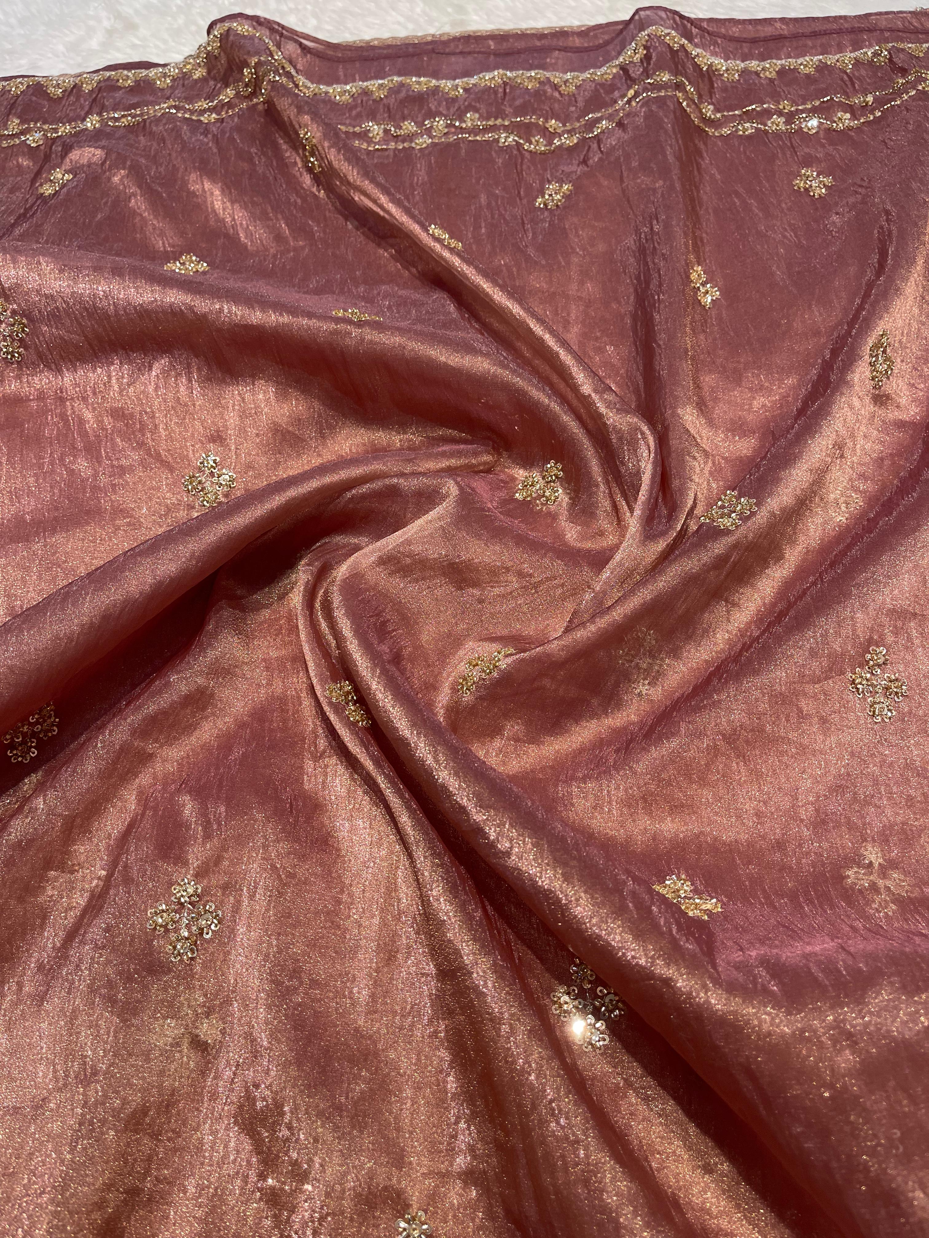 House of Anika Luxe - The Cocktail Edit saree AA09