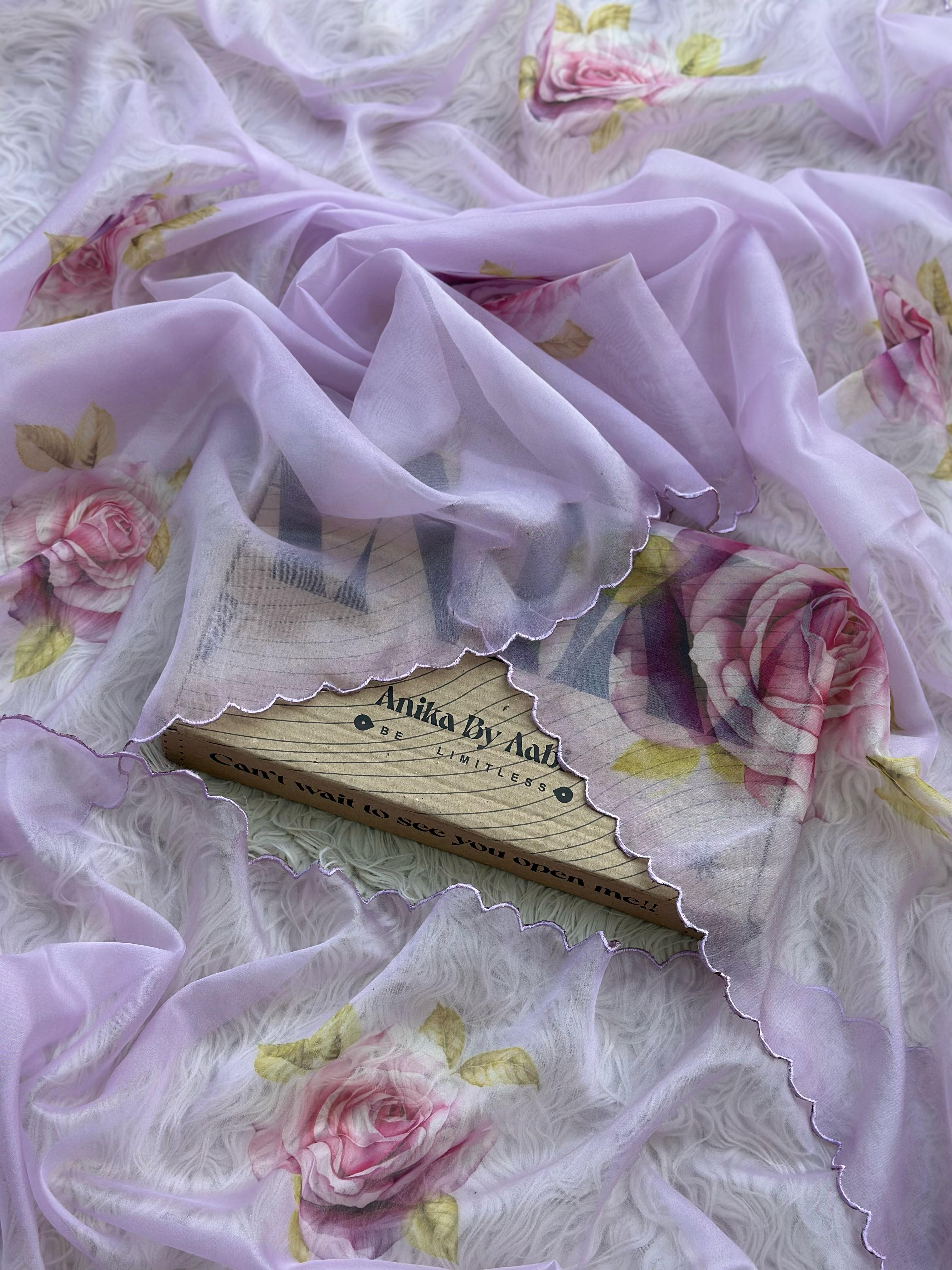 SITARA -LAVENDER SAREE
